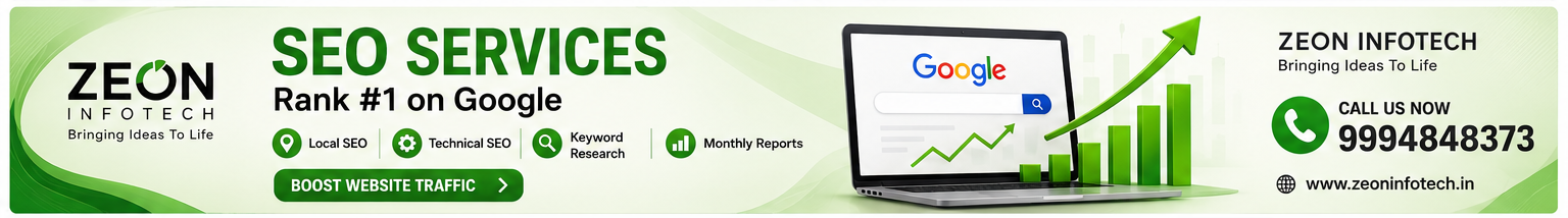 Zeon Infotech — SEO Services
