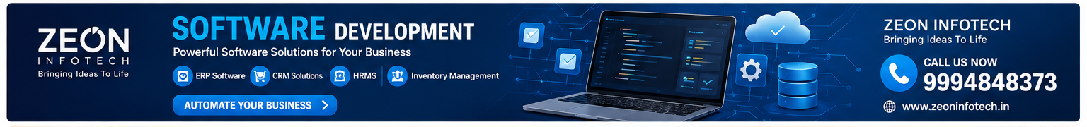 Zeon Infotech — Software Development